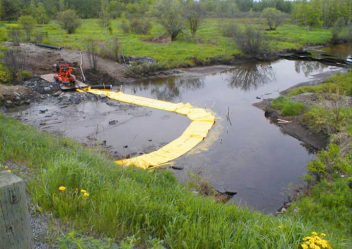 Cofferdams for temporary works in rivers WaterGate© dams