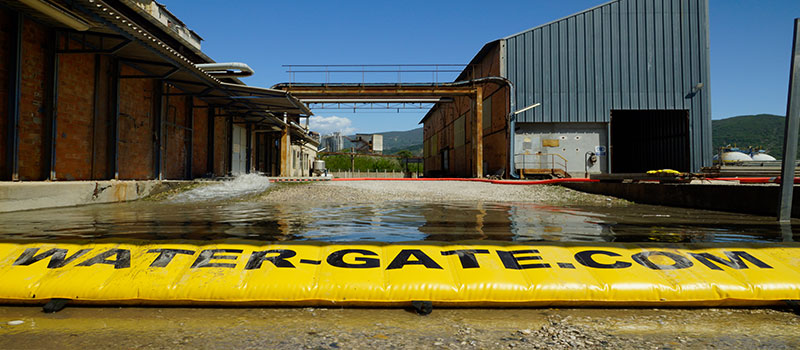 Barrage souple de confinement anti pollution d'urgence Water-Gate©