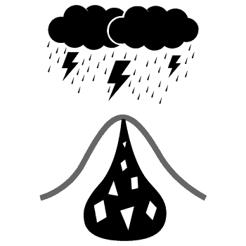 inondation par coulée de boue