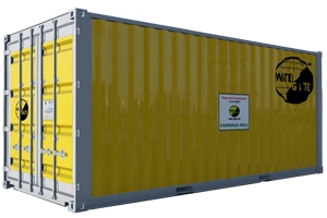Container de stockage et de déploiement rapide pour barrages anti-inondation Water-Gate©