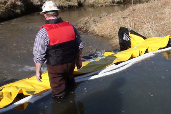 boudin absorbant barrage anti pollution