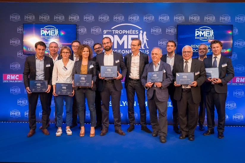 9ème Trophées Bougeons nous les PME Lille Megasecur.Europe Nicolas klein Trophées RMC bougeons nous les PME